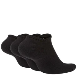 3 Pack Cushioned No Show Socks