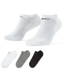 3 Pack Cushioned No Show Socks