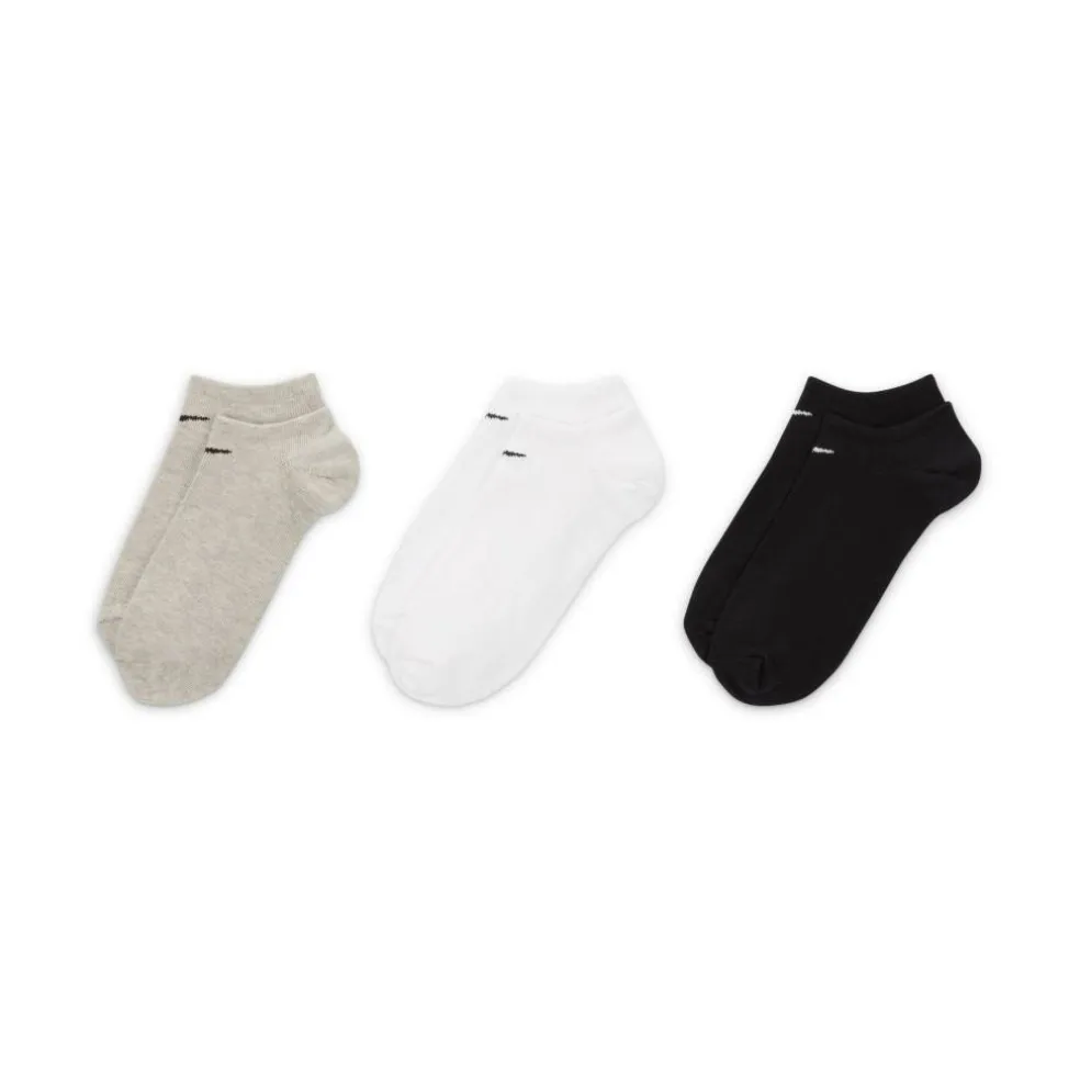 3 Pack No Show Socks Mens