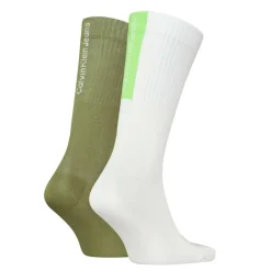 2 Pack Of Contrast Tube Socks