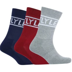 3 Pack of Logo Sport Socks