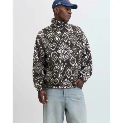 Paddy Teddy Fleece Half Zip Top Mens