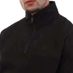 Panelled Hybrid Quarter Zip
