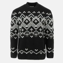 Pattern Crew Jumper Men