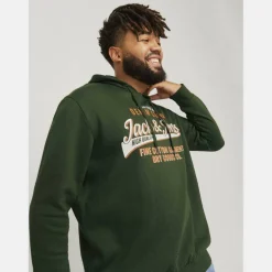 Plus Size Logo Hoodie