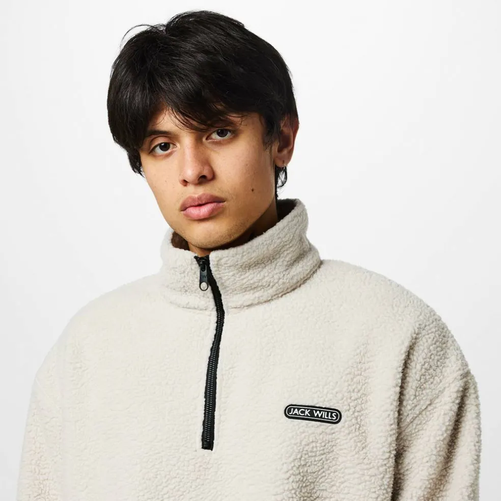 Polar Quarter Zip Fleece Top