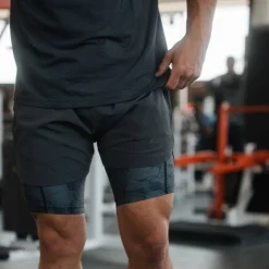 Premium Active Shorts with Inner Short