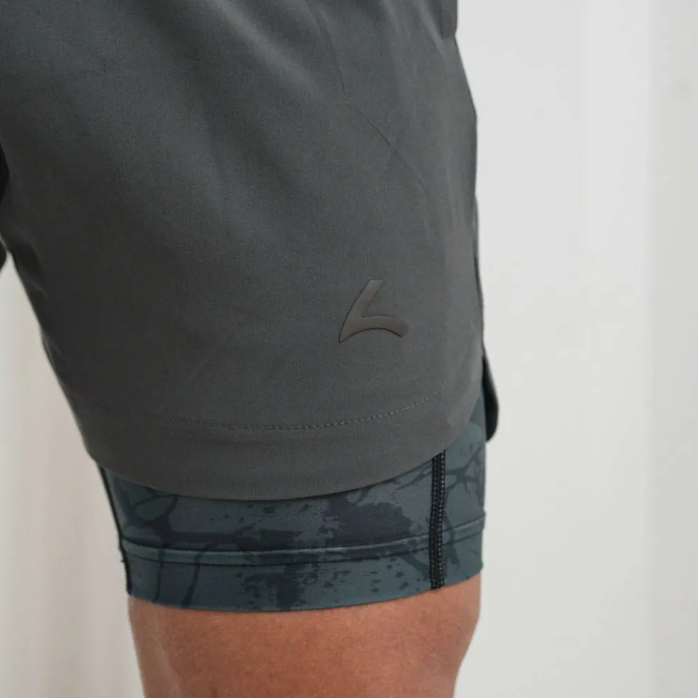 Premium Active Shorts with Inner Short