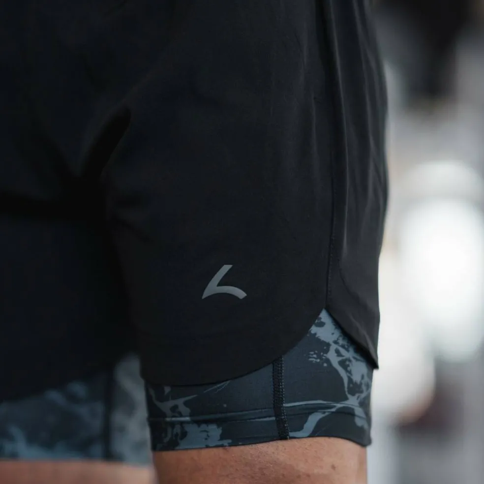 Premium Active Shorts with Inner Short