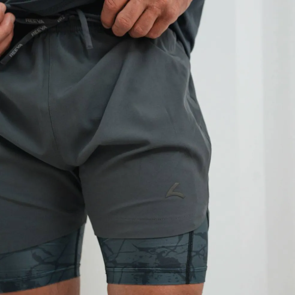 Premium Active Shorts with Inner Short