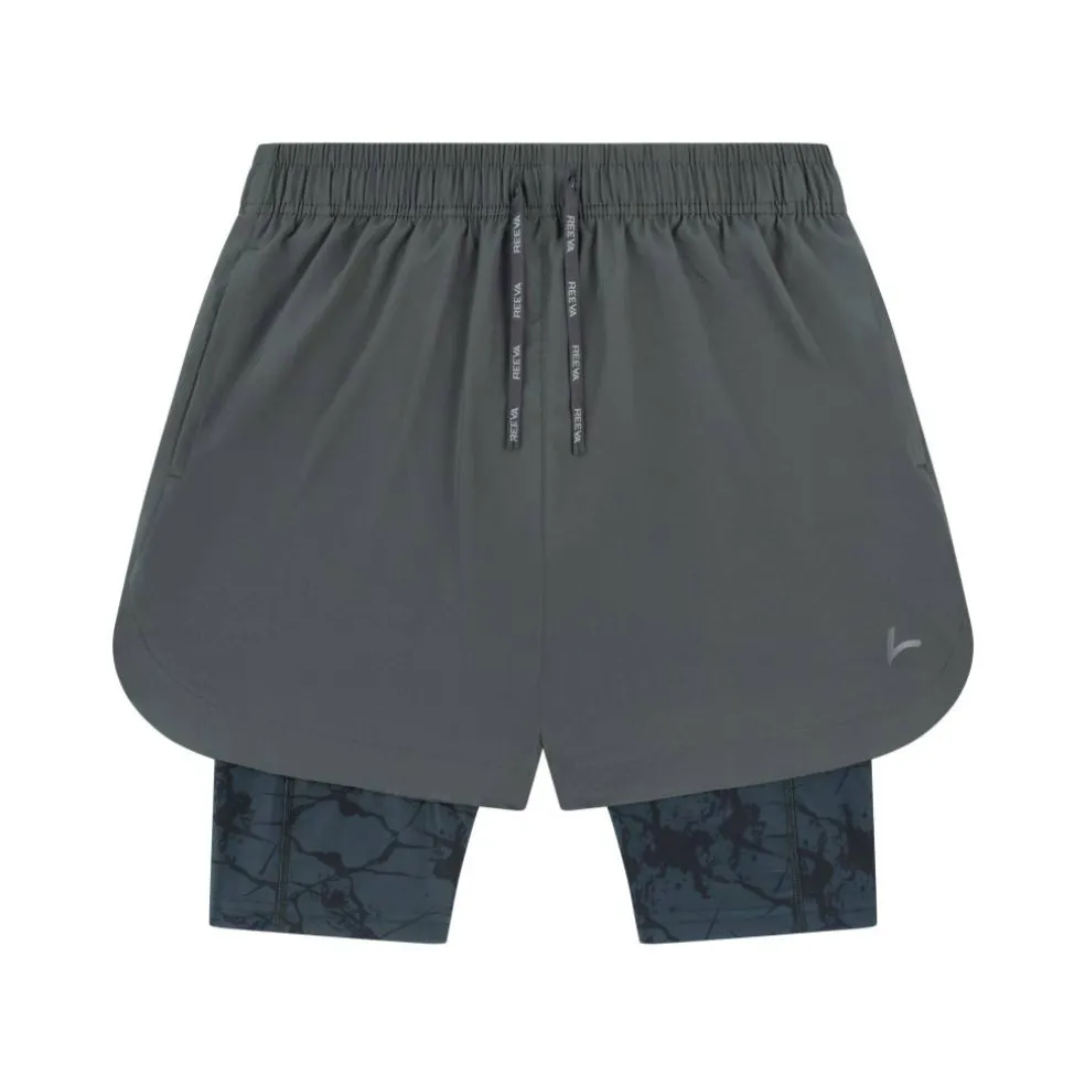 Premium Active Shorts with Inner Short