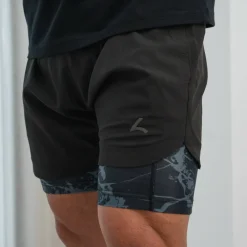 Premium Active Shorts with Inner Short