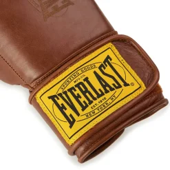 1910 Pro Leather Hook and Loop Boxing Gloves