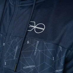 Pyramid Zip Through Hoodie Mens