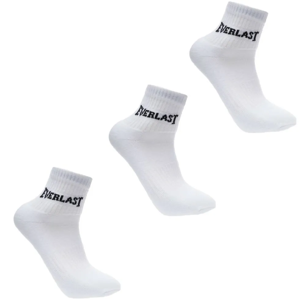 Quarter Socks 3 Pack Mens