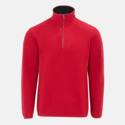 Quarter Zip Fleece Jacket Mens