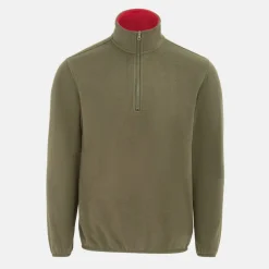 Quarter Zip Fleece Jacket Mens
