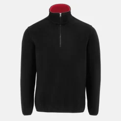Quarter Zip Fleece Jacket Mens