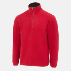 Quarter Zip Fleece Jacket Mens