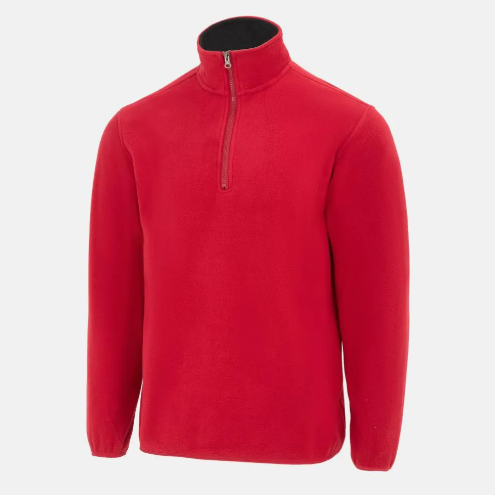 Quarter Zip Fleece Jacket Mens