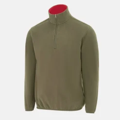 Quarter Zip Fleece Jacket Mens