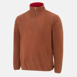 Quarter Zip Fleece Jacket Mens