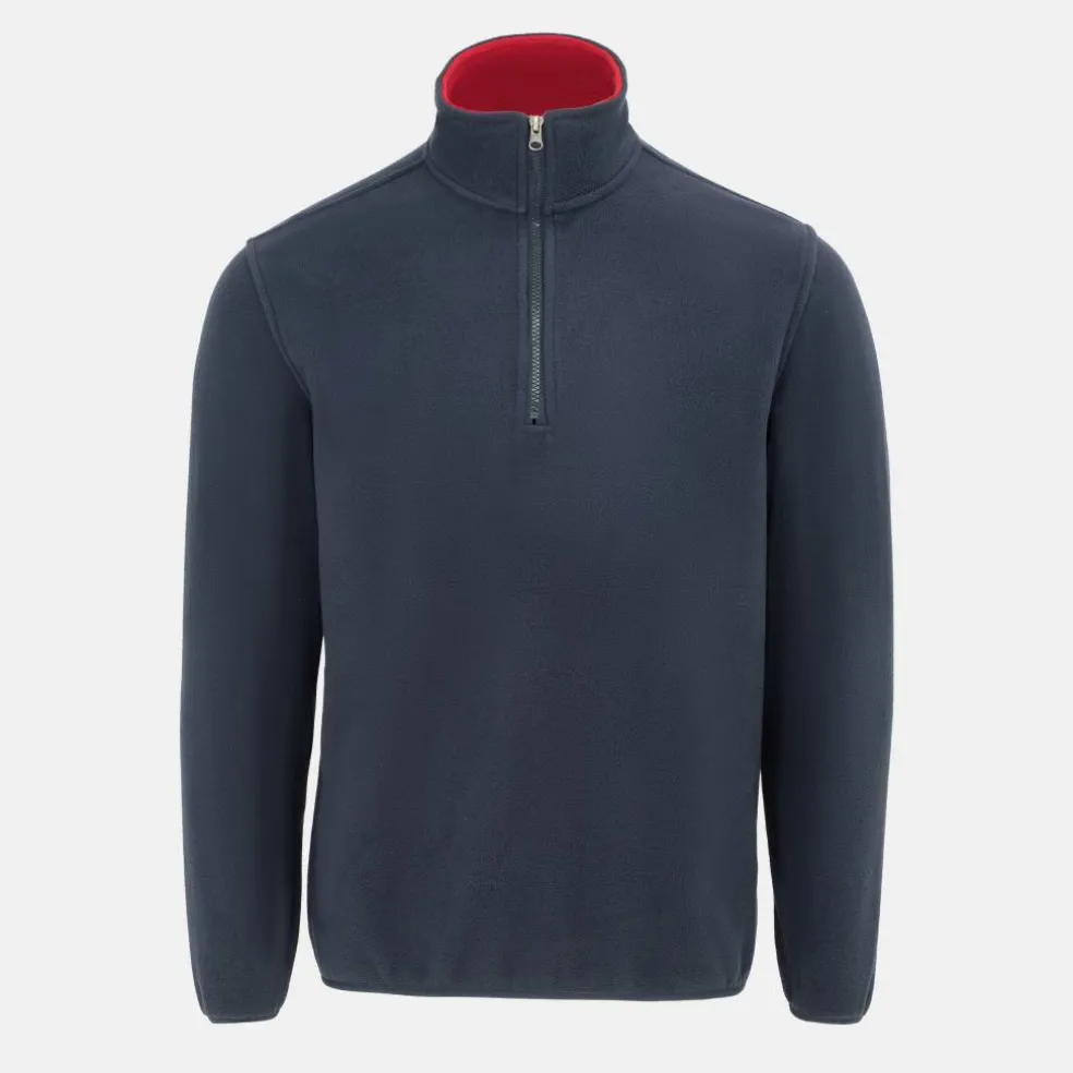 Quarter Zip Fleece Jacket Mens