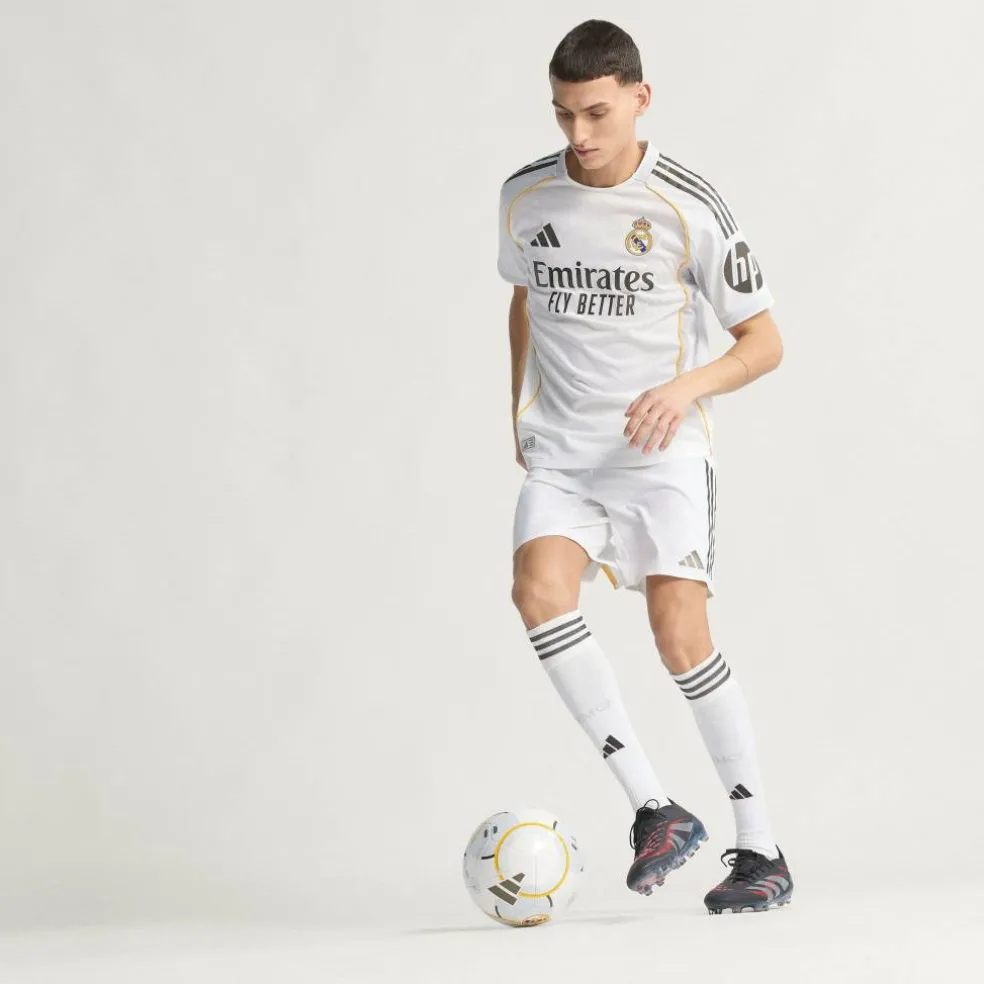 Real Madrid Authentic Home Shirt 2025 2026 Adults