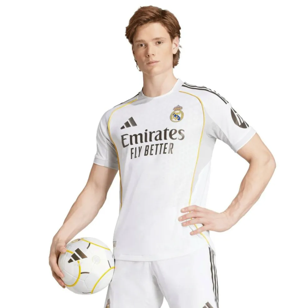 Real Madrid Authentic Home Shirt 2025 2026 Adults