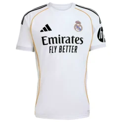Real Madrid Home Shirt 2025 2026 Adults