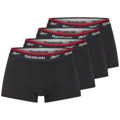 Reebok Mens 4 Pack Trunks