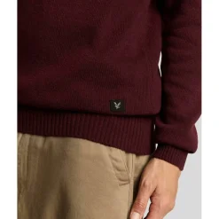 Saddle Sleeve Quarter Zip Jumper