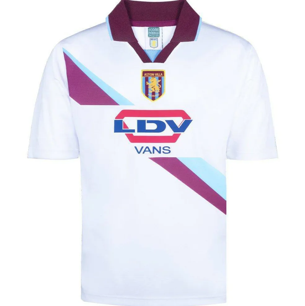 Scoredraw Aston Villa Retro Away Shirt 2000 2001 Adults