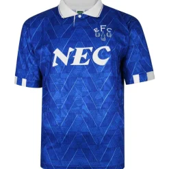 Score Draw Everton Home Shirt 1989/90