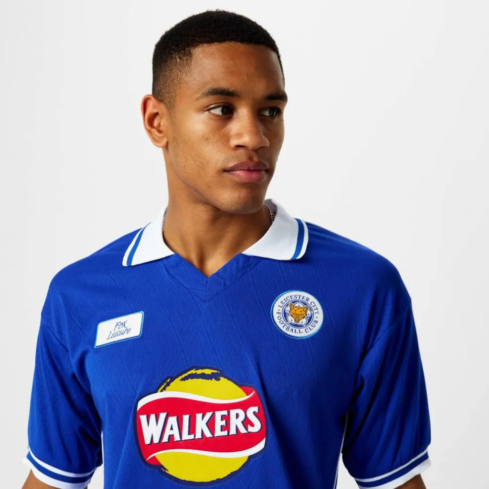 ScoreDraw Leicester City Home Shirt 2000 Adults