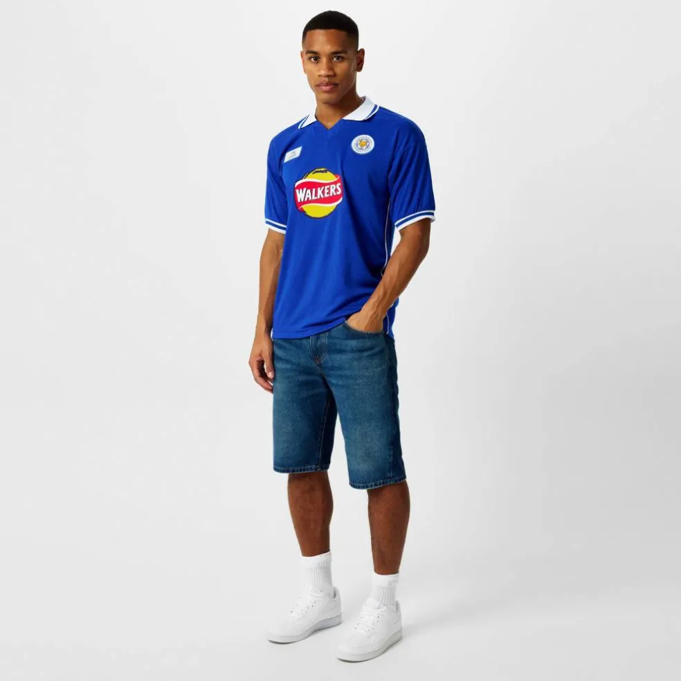 ScoreDraw Leicester City Home Shirt 2000 Adults