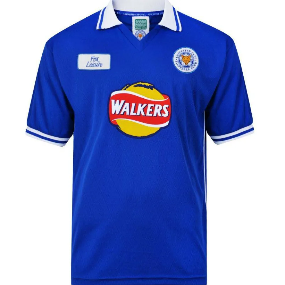ScoreDraw Leicester City Home Shirt 2000 Adults
