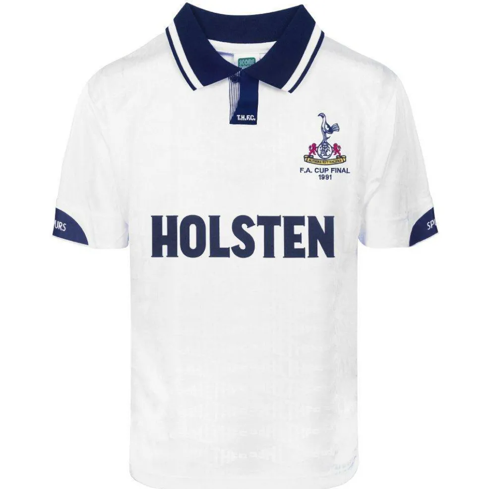 Score Draw Tottenham Hotspur Home Shirt 1991/92