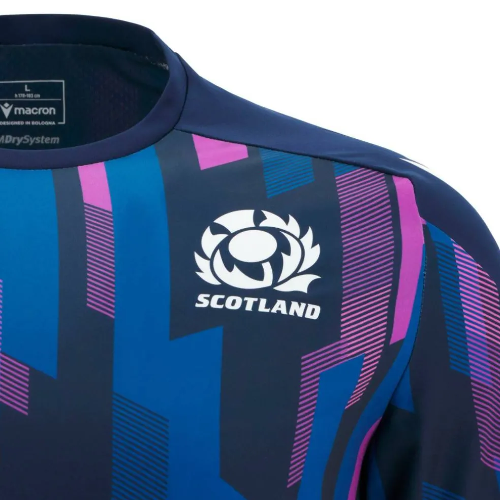 Scotland Rugby Pre Match Shirt 2025 Adults