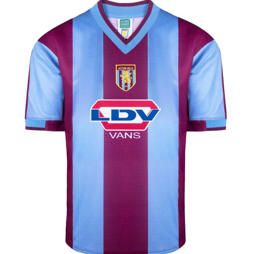 SD Aston Villa Retro Home Shirt 00 Mens