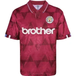 SD Manchester City Retro Away Shirt 1989 Mens