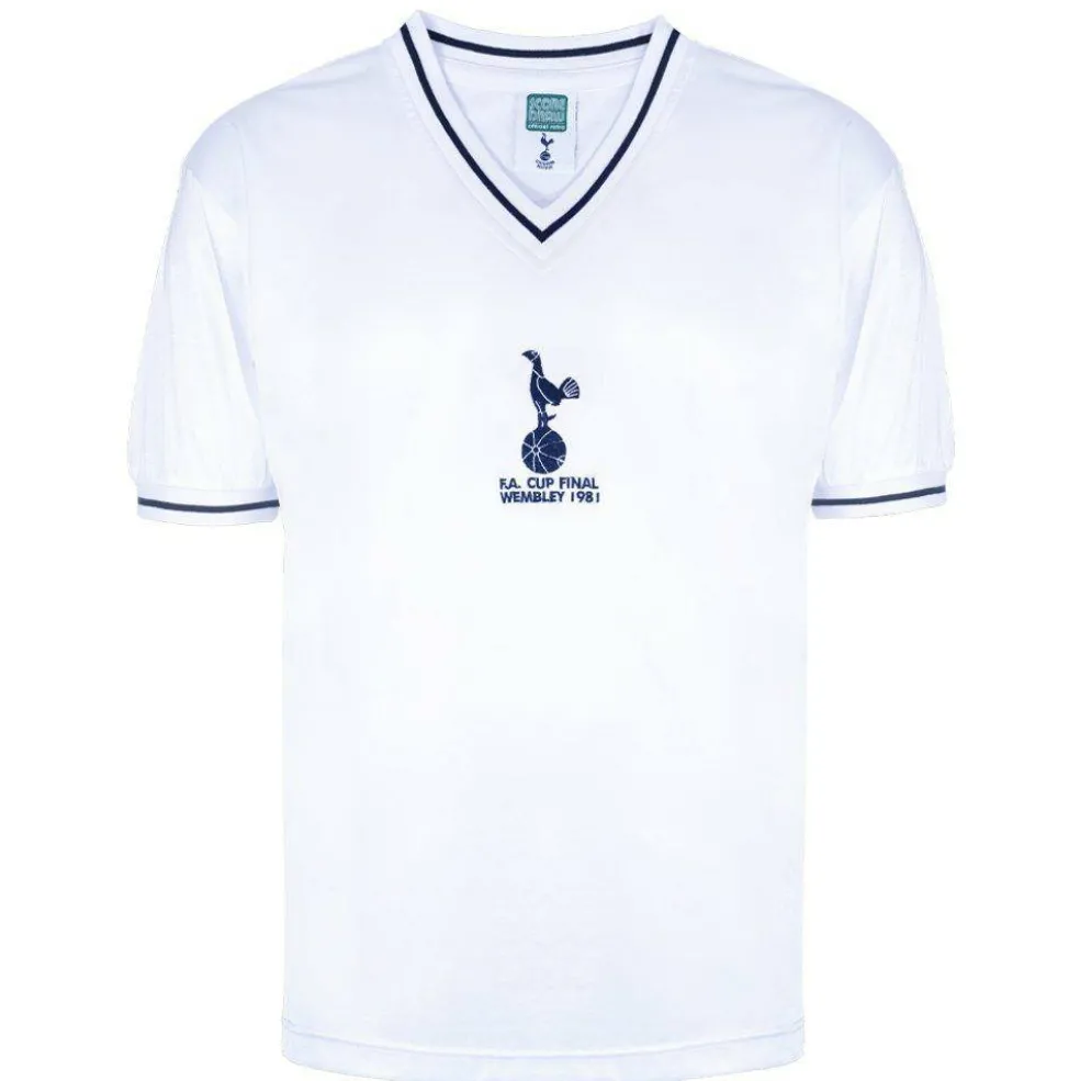 SD Tottenham Hotspur Retro Home Shirt 1981 Mens