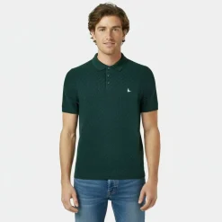 Short Sleeve Knit Polo Men