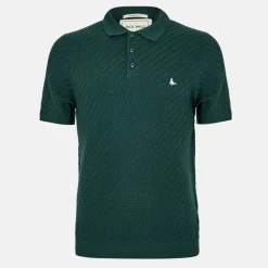 Short Sleeve Knit Polo Men