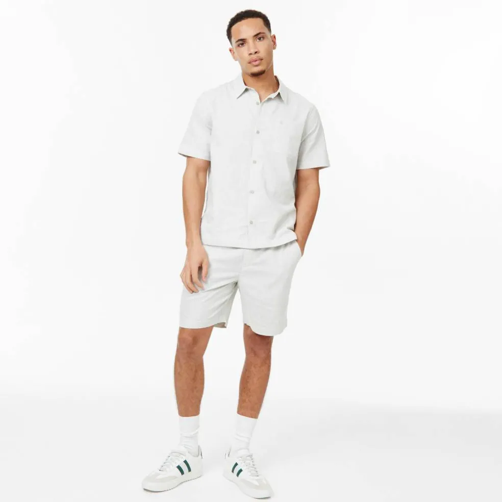 Short Sleeve Linen Shirt