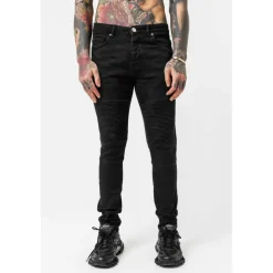 Skinny Biker Jean Black