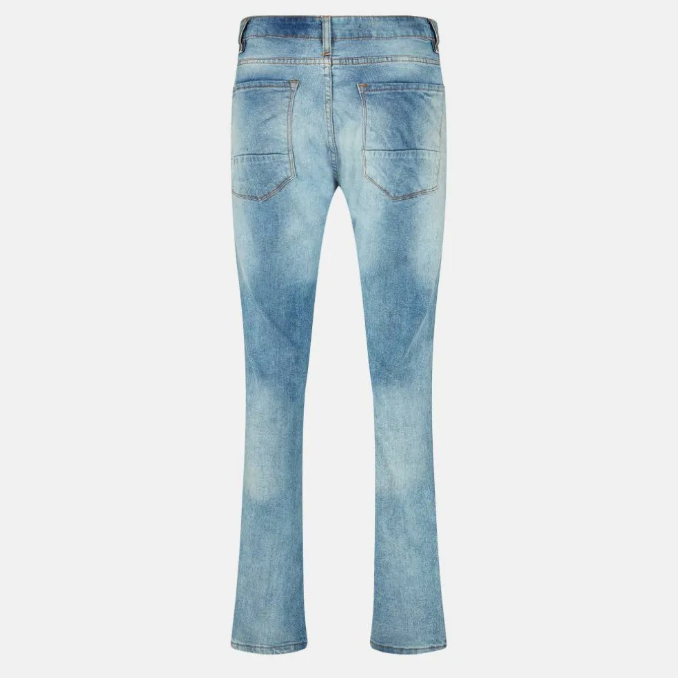Skinny Fit Jeans with Knee Rips
