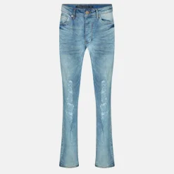 Skinny Fit Jeans with Knee Rips