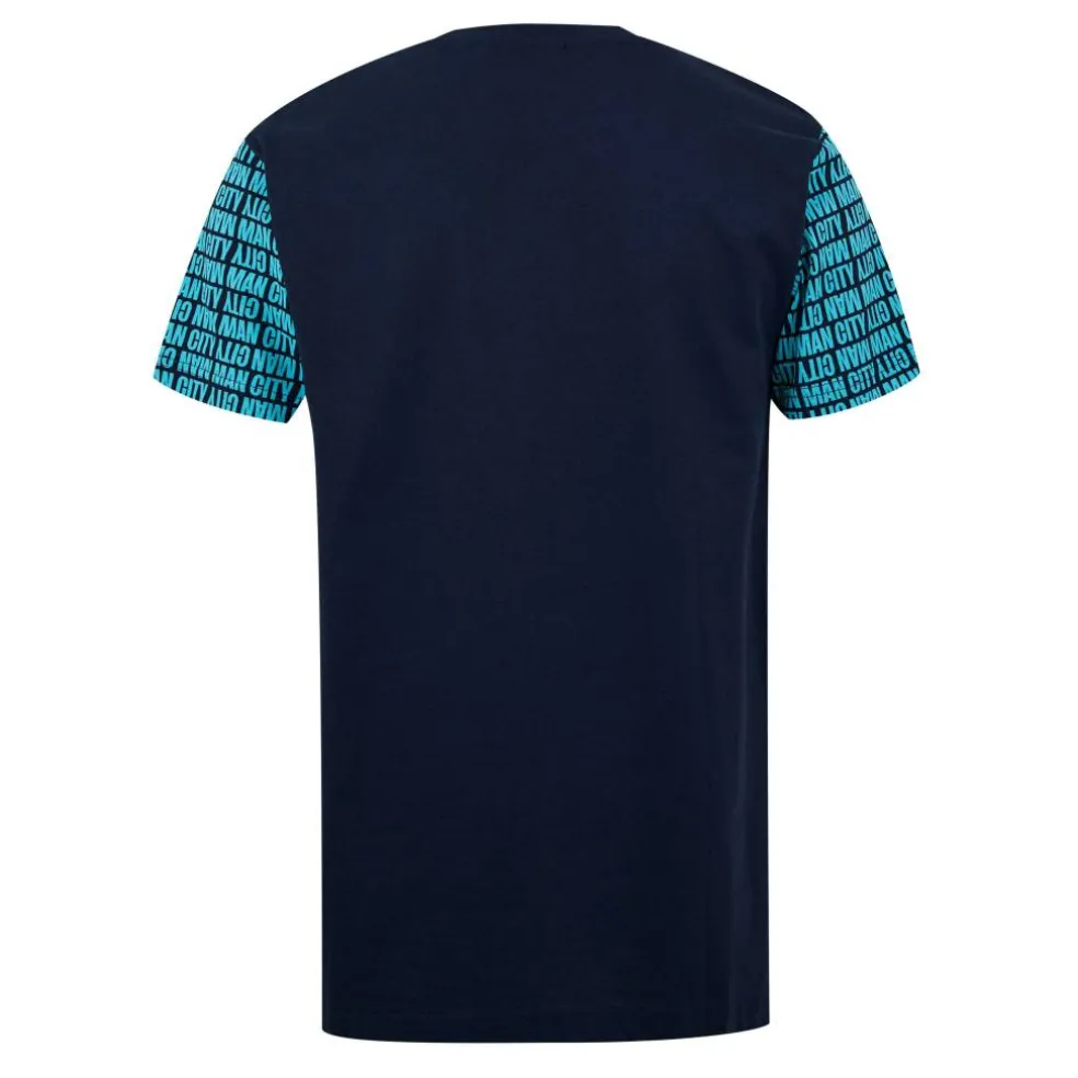 SLab Manchester City Graphic T-Shirt Mens