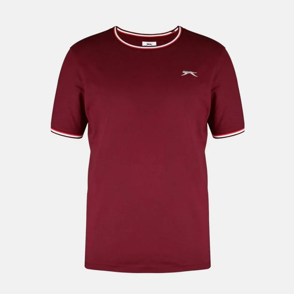 Slazenger Tipped T-Shirt Mens
